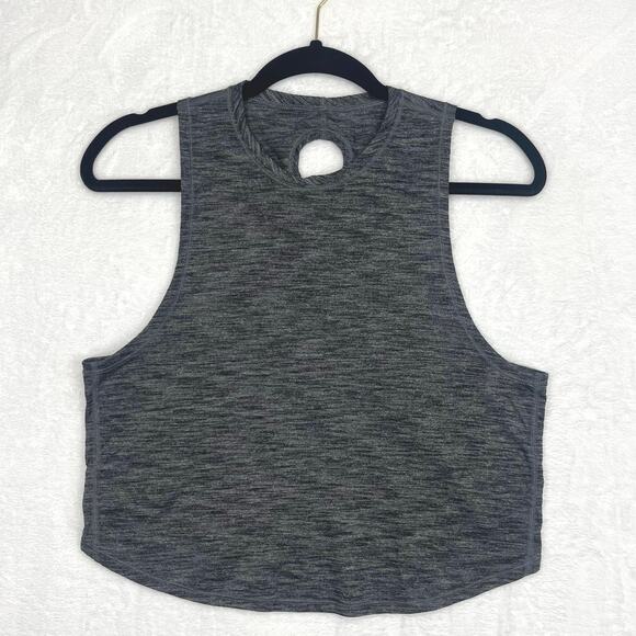 Lululemon Fast As‎ Light Muscle Tank Women’s Sz 4/6 Small Heathered Black W1NISS - Picture 4 of 12